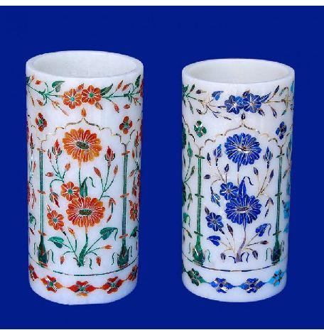 Taj Marble Inlay Crockery