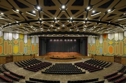 PVC Coated Auditorium Interior Design, Size : Standard