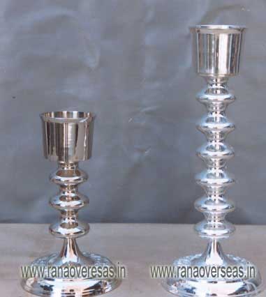 Silver Plated Candle Stand, Feature : Durable