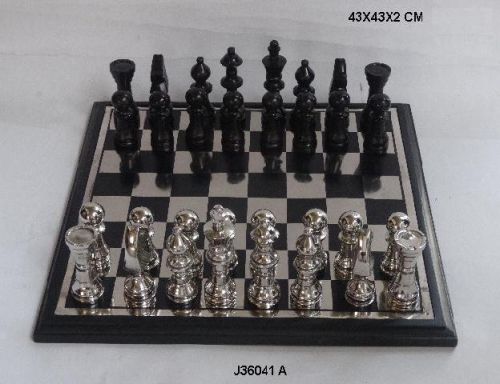 Wooden Metal Chess