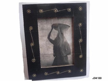 Wooden Photo Frame With Brass, Size : 4x6' 5x7' 6x8'