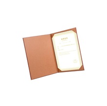 Bifold Brown College Degree Certificate Holder, Shape : Folder