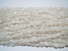 Gemstone Semi Precious Beads, Color : White With Rainbow Shades