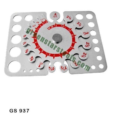 Metal Pocket Birthstone Gauge