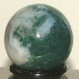 Gemstone Moss Agate Balls