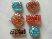 Gemstone ORGONE REIKI PENDANTS, Technique : Carved