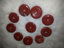 Red Jasper Donuts Gemstone