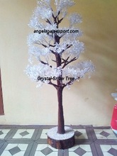 Snow Quartz Gemstone Tree