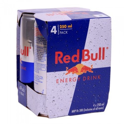 Red Bull Energy Drink - Pack Of 24 Cans (24 X 250ml)