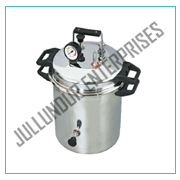 Portable Stainless Steel Autoclave, Capacity : 9ltr – 39ltr