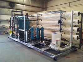 Reverse osmosis plant, Driven Type : Electric