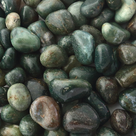 Natural Green(polished Peebles)