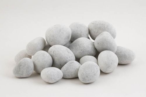 Crystal White Pebbles, For Floor Designs, Cladding, Flooring, Exterior, Garden Area, Float Pool Area