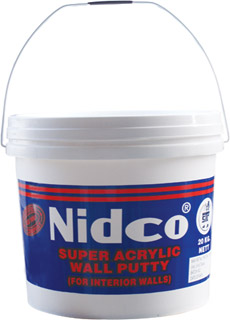 Nidco Super Acrylic Wall Putty