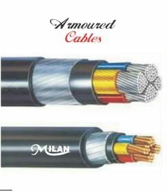 Milan Power Aluminium Armoured Cable