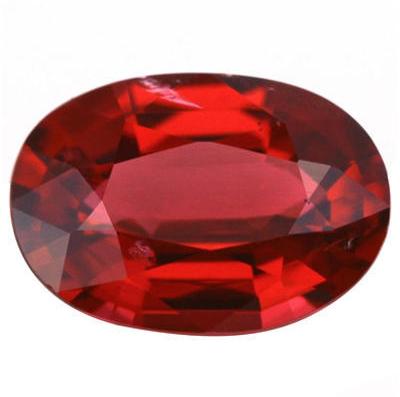 Hessonite Gemstone, Shape : Oval