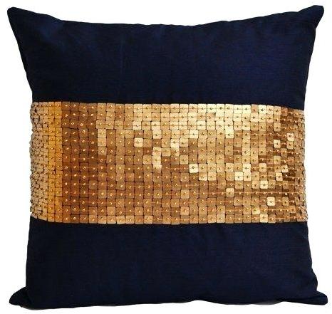 Rectangular Cotton Embroidered Cushion Cover, For Bed, Sofa, Technics : Embroidery