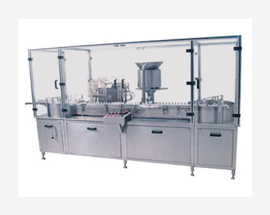 Vial Filling and Cap Sealing Machine