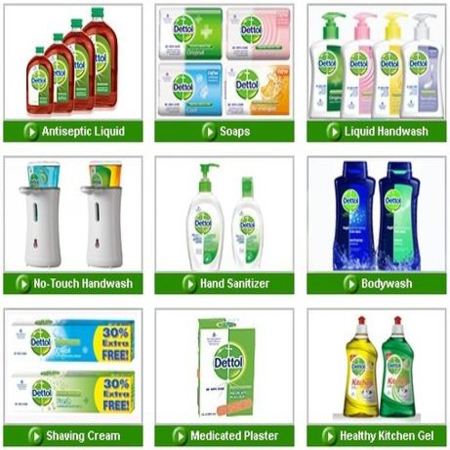 Dettol Hand Sanitizer, Form : Gel