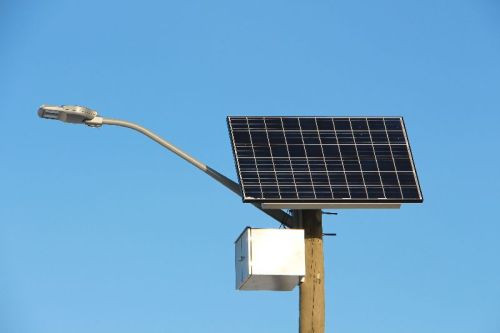 Solar LED Street Light System, For Road, Garden, Hotel, Packaging Type : Folding Cartons