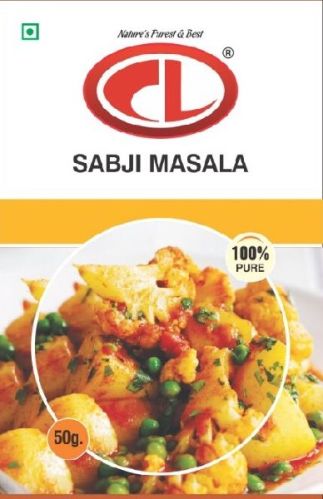 Organic Sabji Masala, Packaging Type : Paper Box, Plastic Box, Plastic Packet