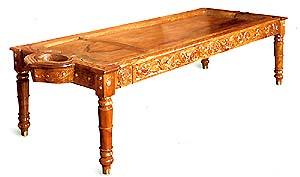 Ayurveda Massage Table - Single Piece Neem - All Around Table
