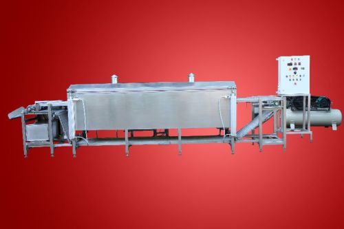1000-2000kg STAINLESS STEEL Steam Blanching Pre-cooking System, Certification : ISO 9001:2008