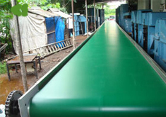 PU 100-200 Kg Polished Flat Belt Conveyor, Dimension (LxWxH) : 280x85x295mm, 380x180x275mm, 585x270x365mm