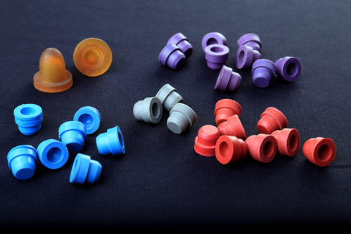 Bromobutyl/Butyl Rubber Stoppers, Color : Grey