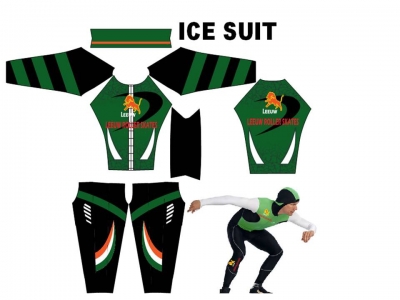 Polyester Ice Skating Skin Suit, Size : M, XL, XXL