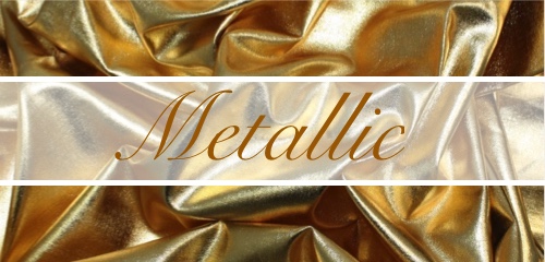 Plain Metallic Fabric, Color : Golden, Blue, Maroon, Etc.