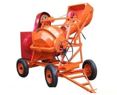 Concrete Mixer With Hopper