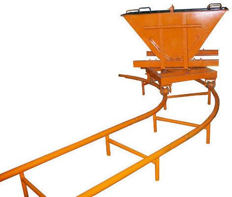 Metal Concrete Slab Trolley