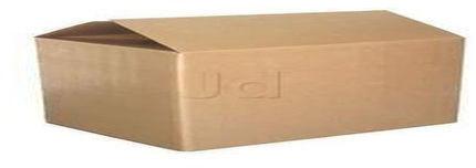 2.4 Inch Cardboard Corrugated Box, Color : Brown