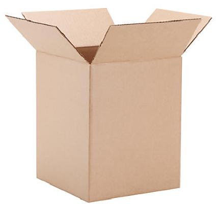 8.4 Inch Cardboard Corrugated Box, Color : Brown