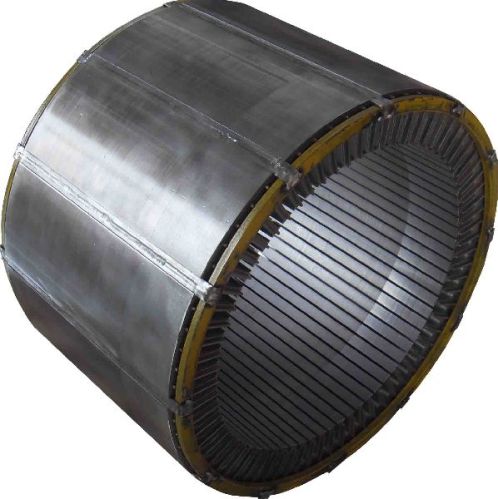 Silicon Steel Permanent Magnet Generator Stator Iron Core