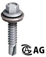 Self drilling screw, Color : Silver