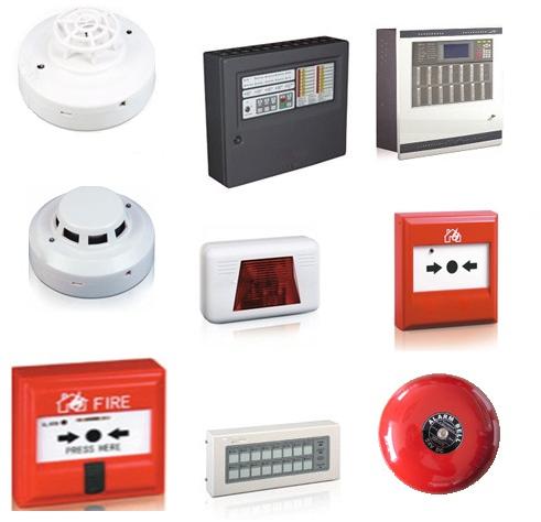 Fire alarm system, Coverage Area : 8-10ft