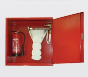 Fire Hose and Fire Extinguishers Cabinet