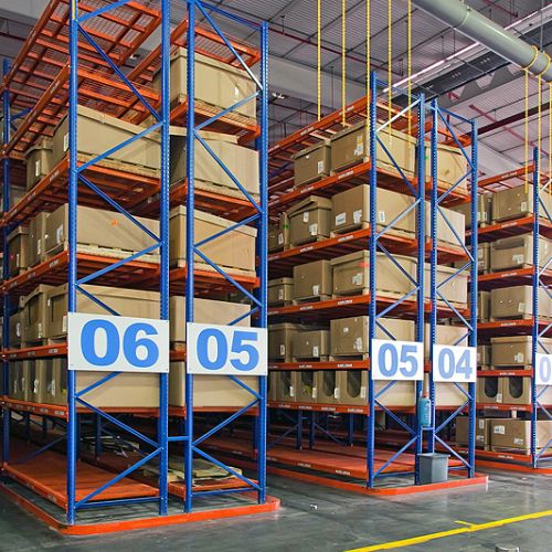 Galvanized Steel Structural Pallet Warehouse Racking System