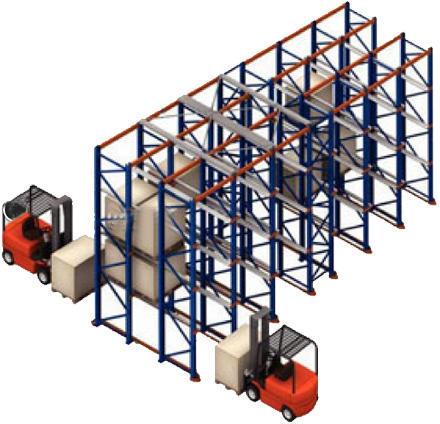 Structural Pallet Racking For Warehouse