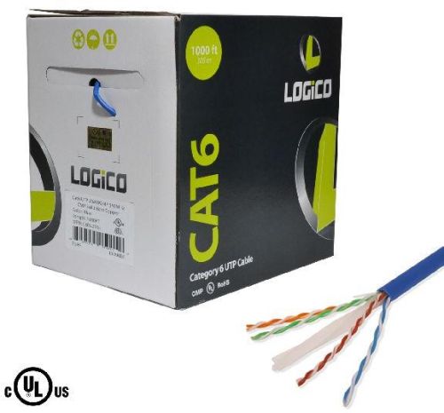 CAT6 CMP PLENUM UTP 1000'