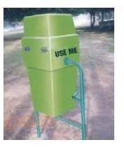 Plastic Trash Bin, For Refuse Collection, Size : 15x15x12, 18x18x14, 20x20x16, 22x22x18, 24x24x20