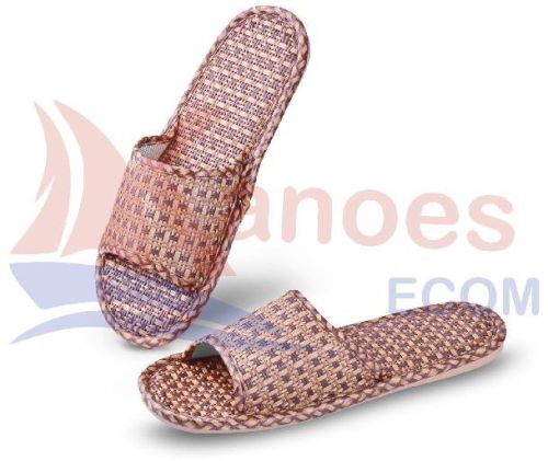 Kanoes Natural Bamboo Rattan Slippers