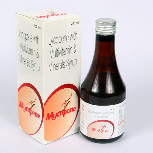 Lycopene, Multivitamin, Multimineral Syrups