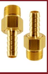 Male Hose Barbs Brass