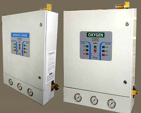 GAS MANIFOLDS AND CHANGE OVER SYSTEM