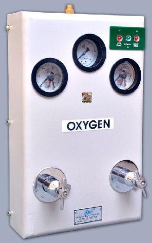 SEMI AUTOMATIC GAS CONTROL PANEL FOR PIPELINE SYSTEM