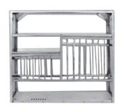 Stainless Steel Plate Rack, Brand Name : Generic
