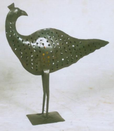 Big Peacock With Candle Stand